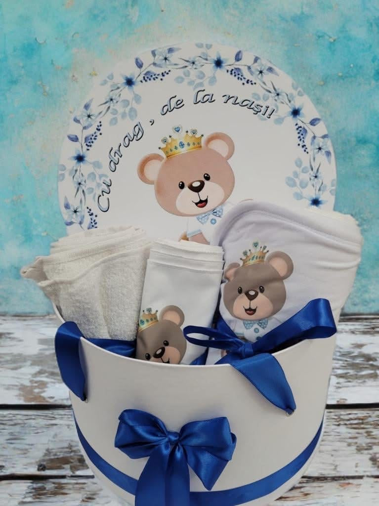 Set Joy royal blue king teddy - trusou cutie - O B S I D I O N