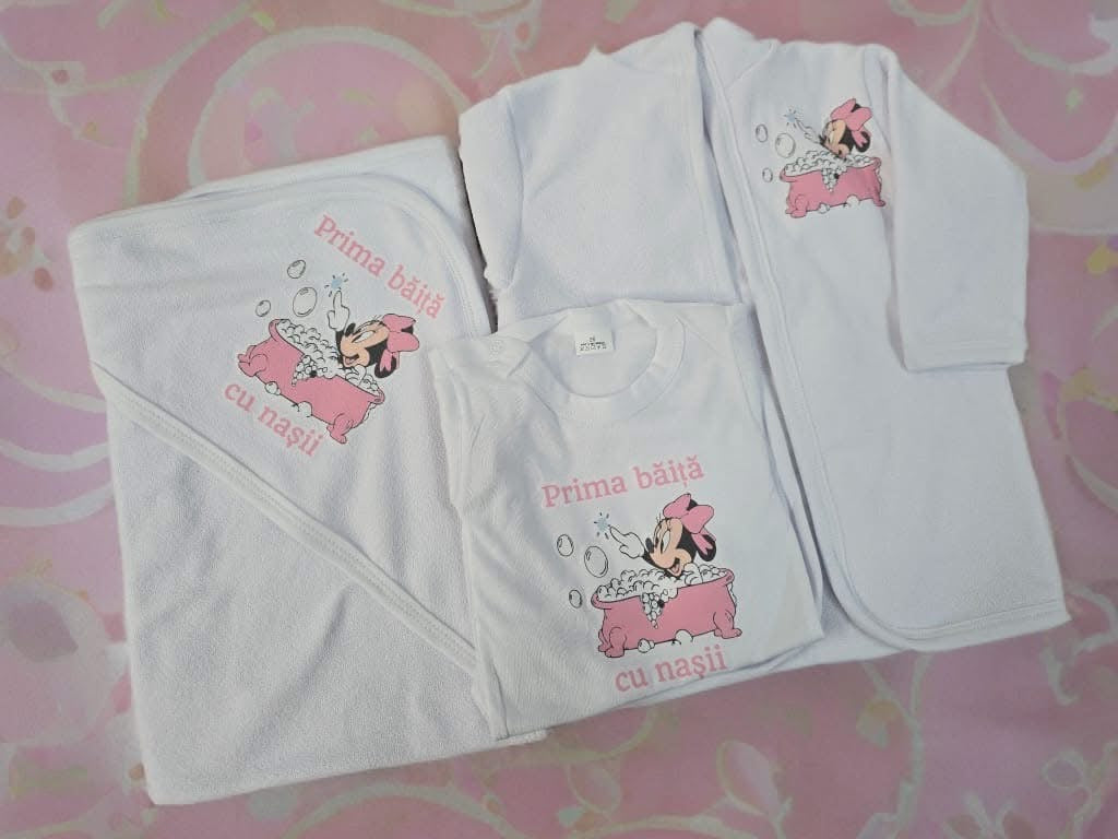 Set prima baita BASIC - pink Minnie - O B S I D I O N