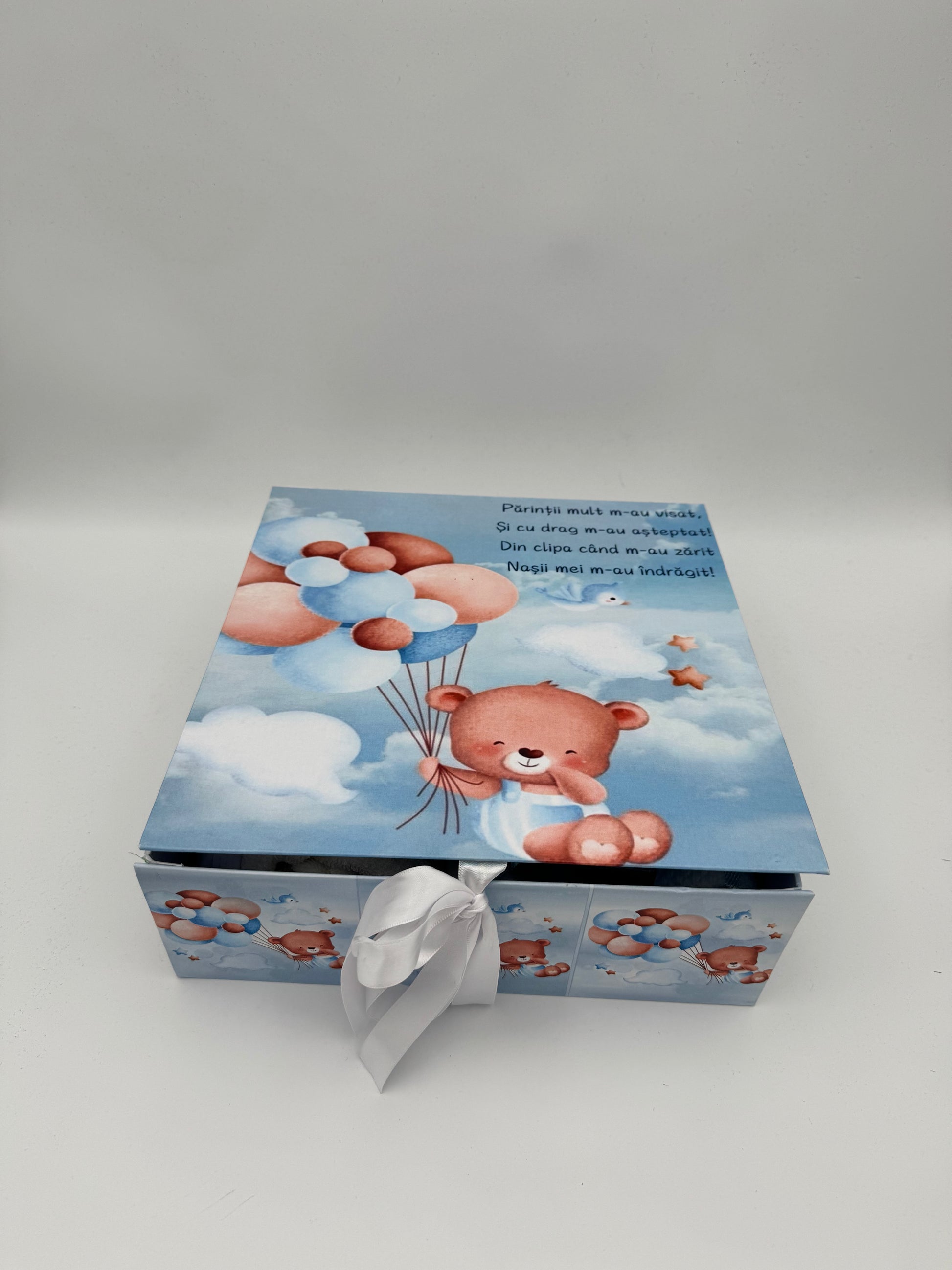 Set FANTASY baby blue Teddy bear - trusou cutie - O B S I D I O N