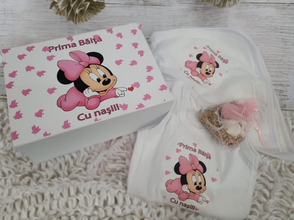 Set prima baita SPECIAL - pink Minnie - O B S I D I O N