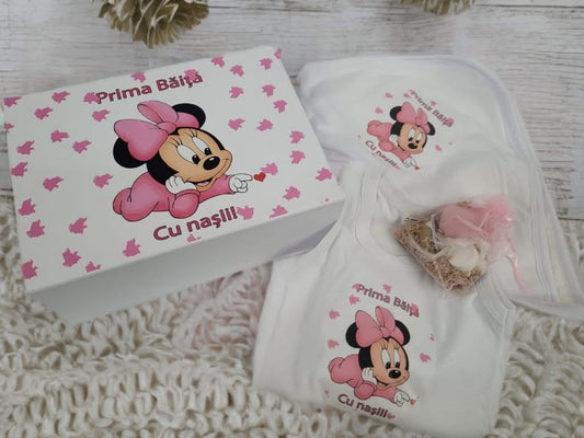 Set prima baita SPECIAL - pink Minnie - O B S I D I O N