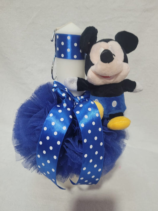 Lumanare botez Disney - blue Mickey Mouse - O B S I D I O N