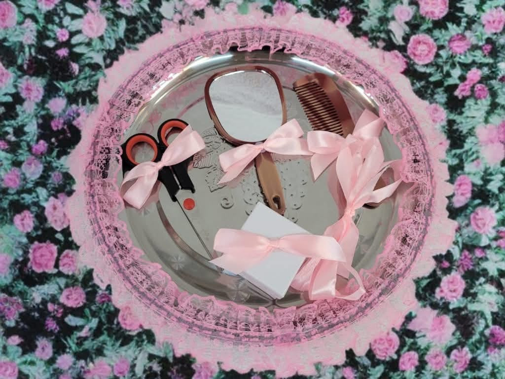 Tavita mot turta dantela - pink - O B S I D I O N