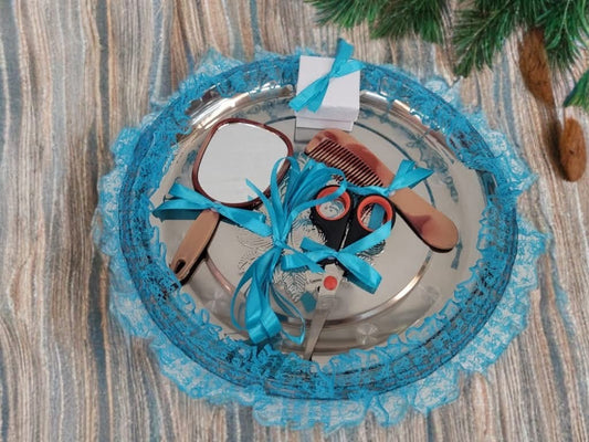 Tavita mot turta dantela - turquoise - O B S I D I O N