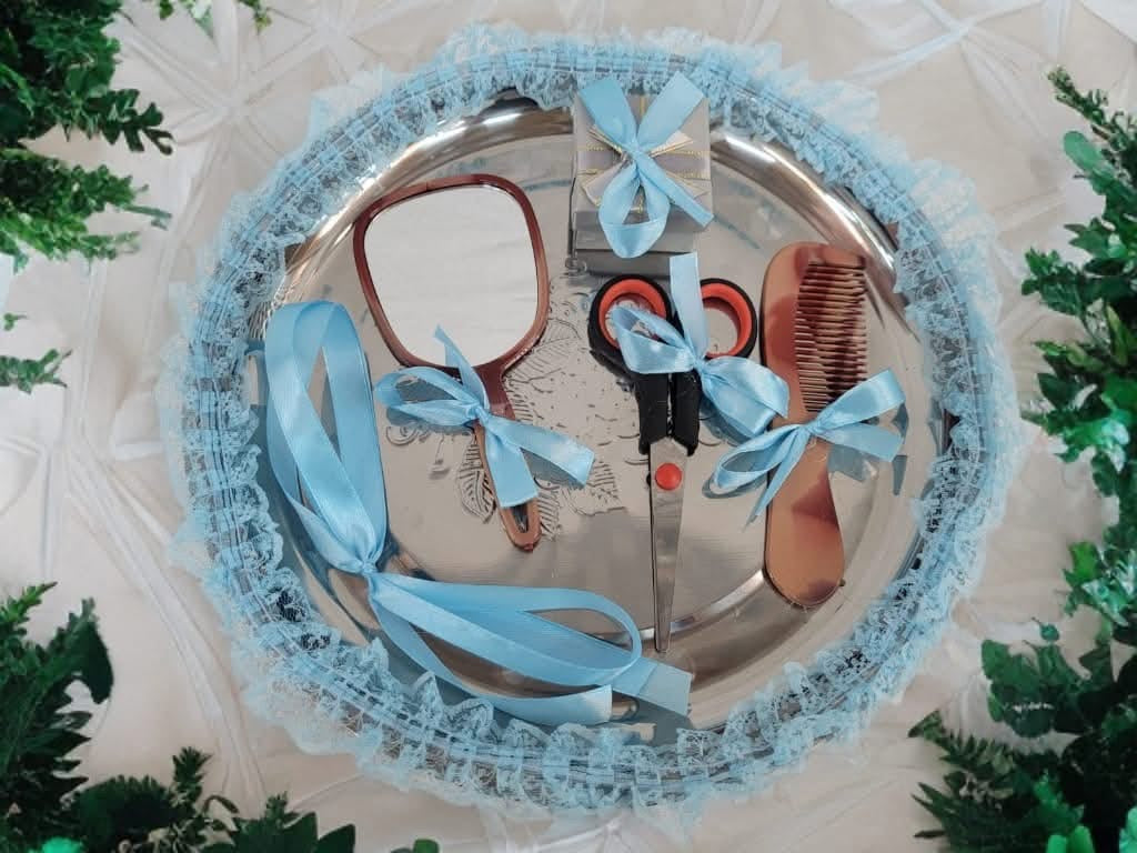 Tavita mot turta dantela - baby blue - O B S I D I O N