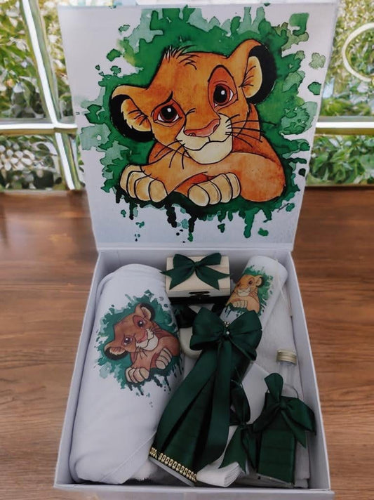 Set Disney green lion - trusou lumanare cutie - O B S I D I O N