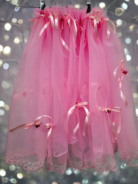 Tiul cristelnita - pink - O B S I D I O N