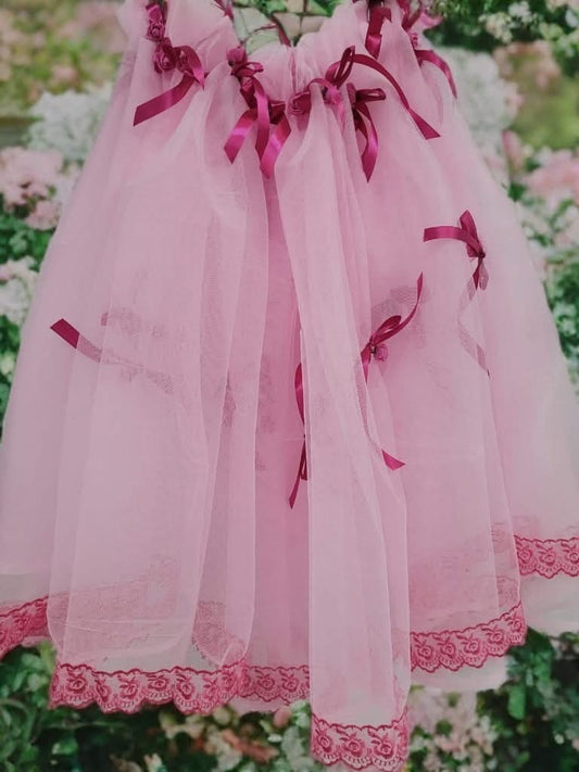 Tiul cristelnita - intense pink - O B S I D I O N
