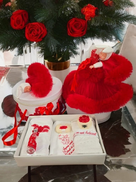 Set Princess red - trusou lumanare cutie - O B S I D I O N