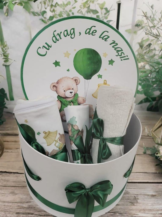 Set Joy green teddy - trusou cutie - O B S I D I O N
