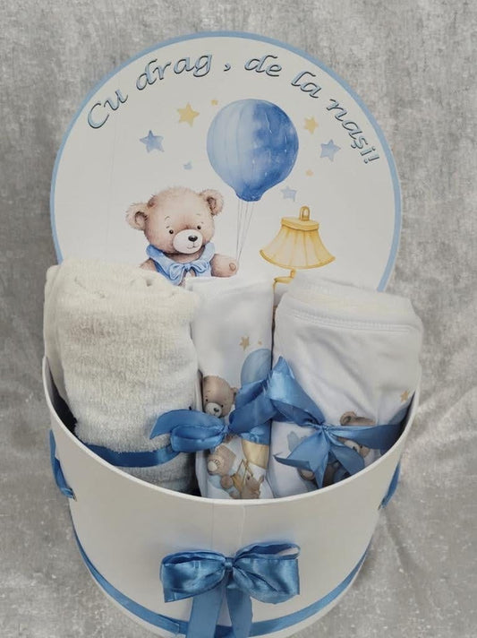 Set Joy blue teddy - trusou cutie - O B S I D I O N