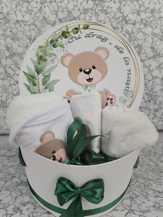 Set Joy green teddy - trusou cutie - O B S I D I O N