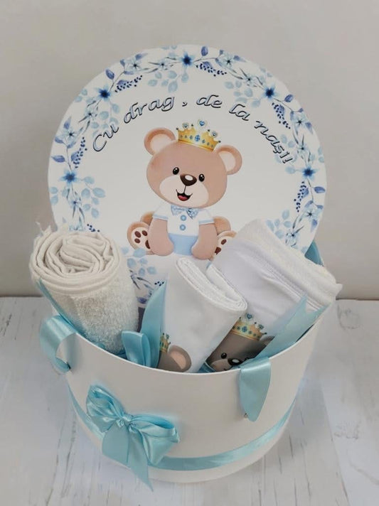 Set Joy turquoise king teddy - trusou cutie - O B S I D I O N