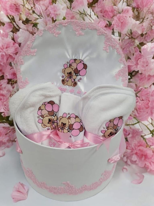 Set Happy pink teddy - trusou cutie - O B S I D I O N