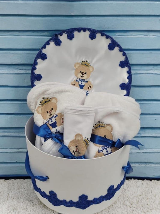 Set Happy royal blue king teddy - trusou cutie - O B S I D I O N