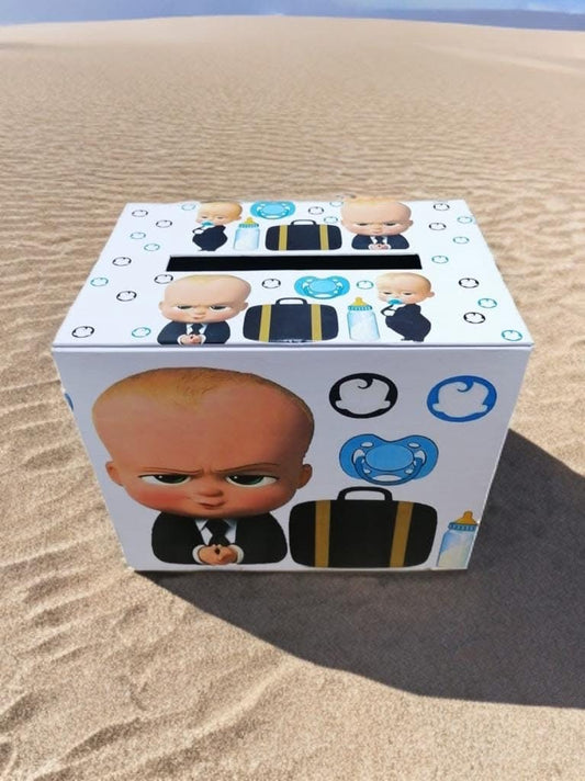 Cutie dar botez - blue boss baby - O B S I D I O N