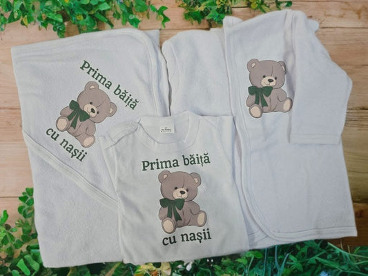 Set prima baita BASIC - green teddy - O B S I D I O N